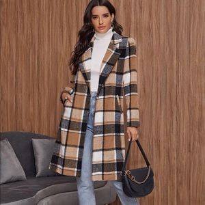 Plaid coat